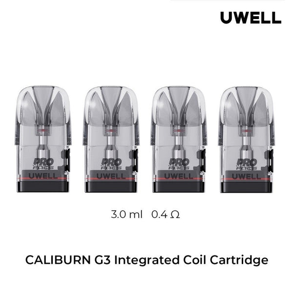 Uwell Caliburn G3 Pods 4pk - Vape Pods