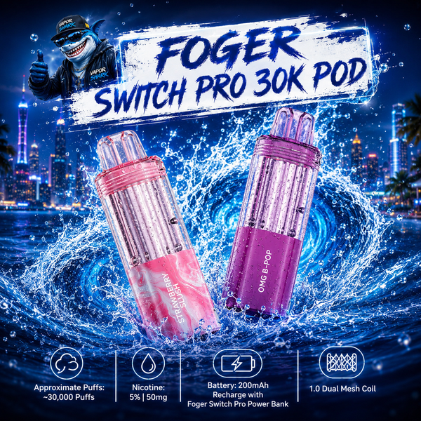 Foger Switch Pro 30K POD - Disposable Vapes