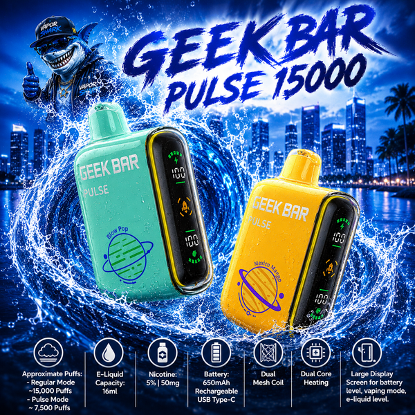 Geek Bar PULSE 15000 - Disposable Vapes