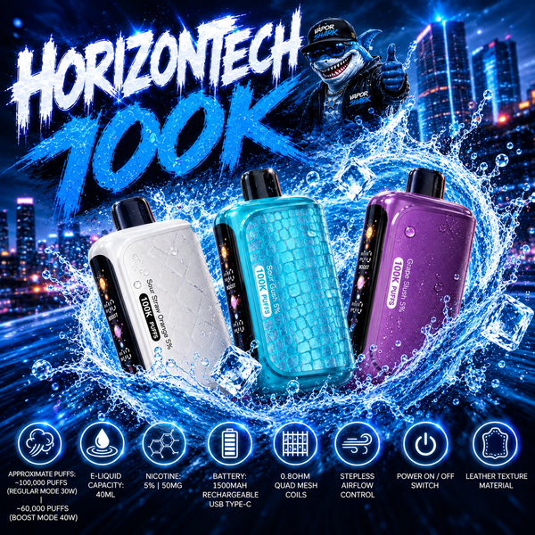 HorizonTech 100K - Disposable Vapes