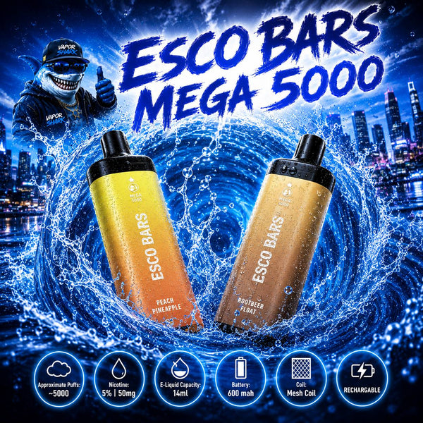 Esco Bars MEGA 5000 - Disposable Vapes