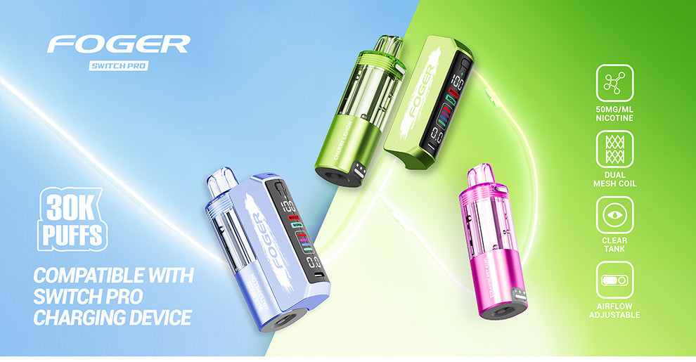 Foger Switch Pro 30K POD TEXAS COMPLIANT AVAILABLE