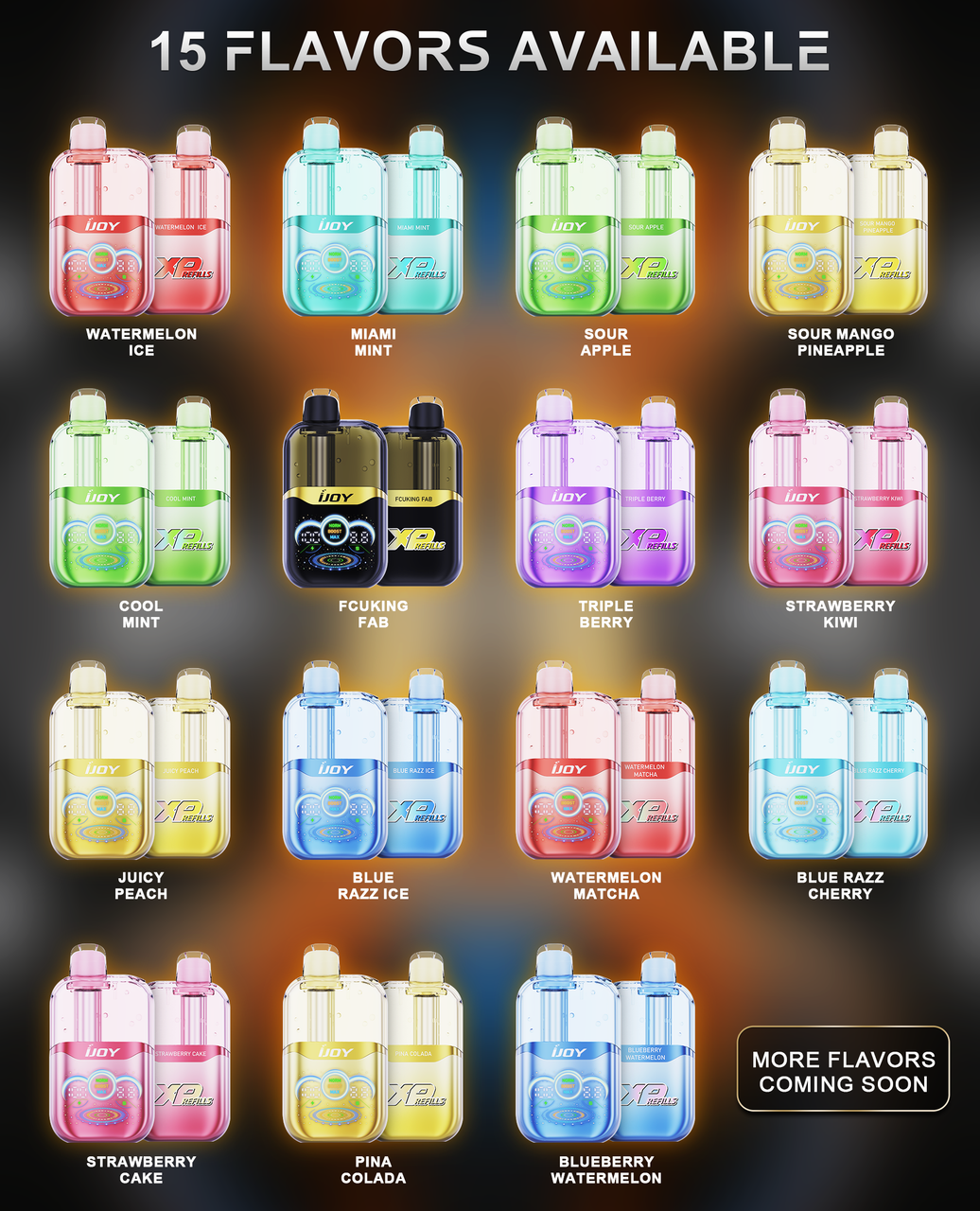 iJoy XP200K Refillable Disposable KIT