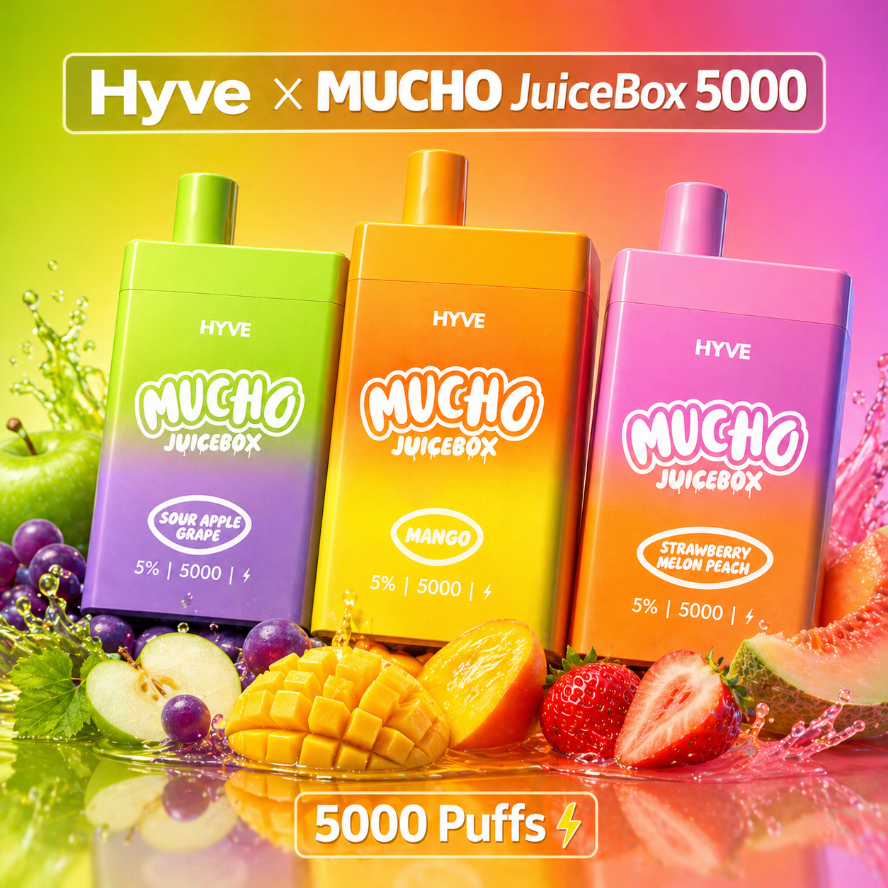 Hyve X Mucho JuiceBox 5000