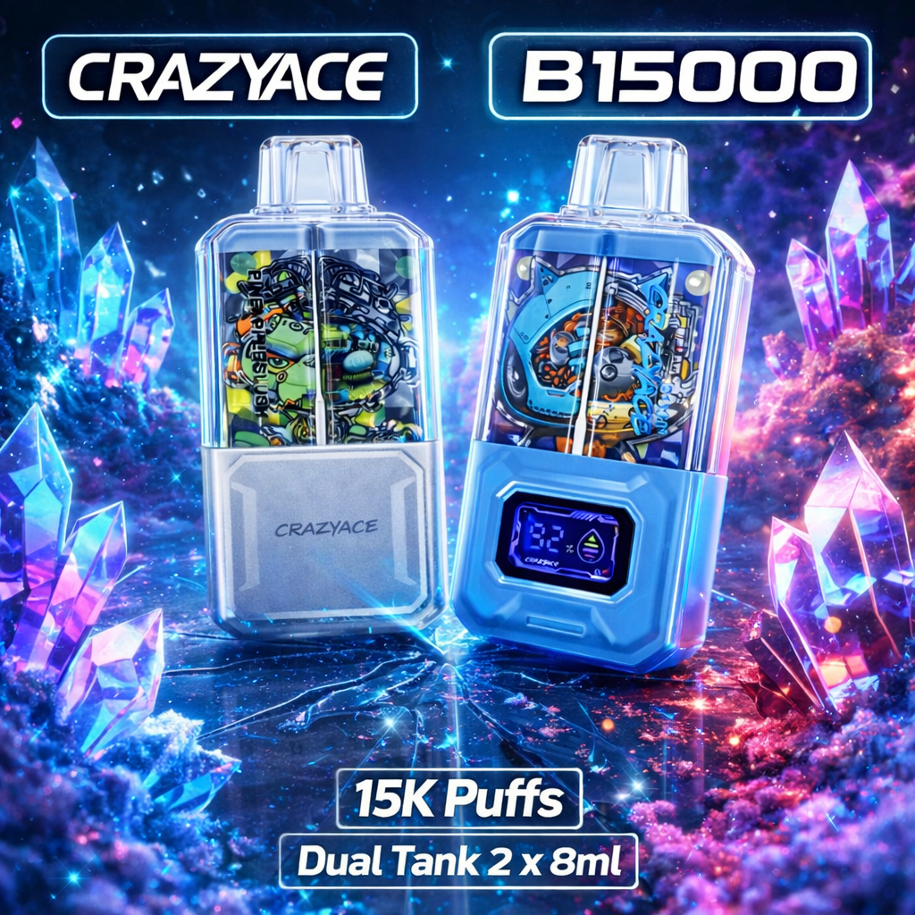 CRAZYACE B15000 Dual Tank 2 x 8ml
