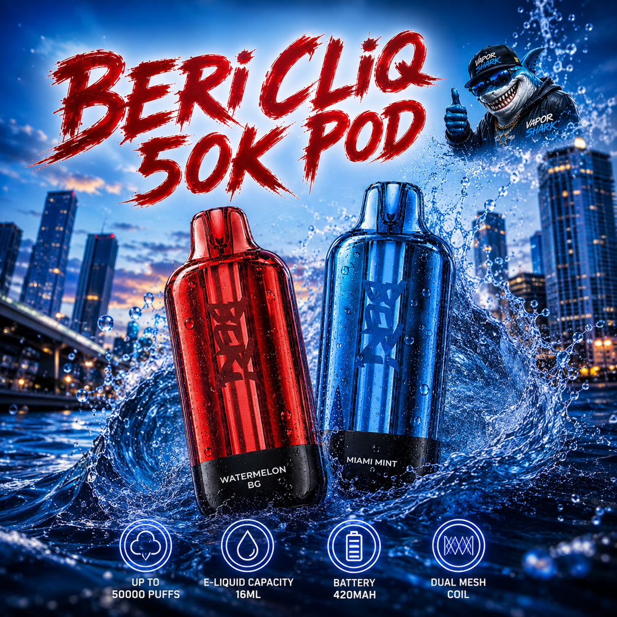 BERI Cliq 50K POD