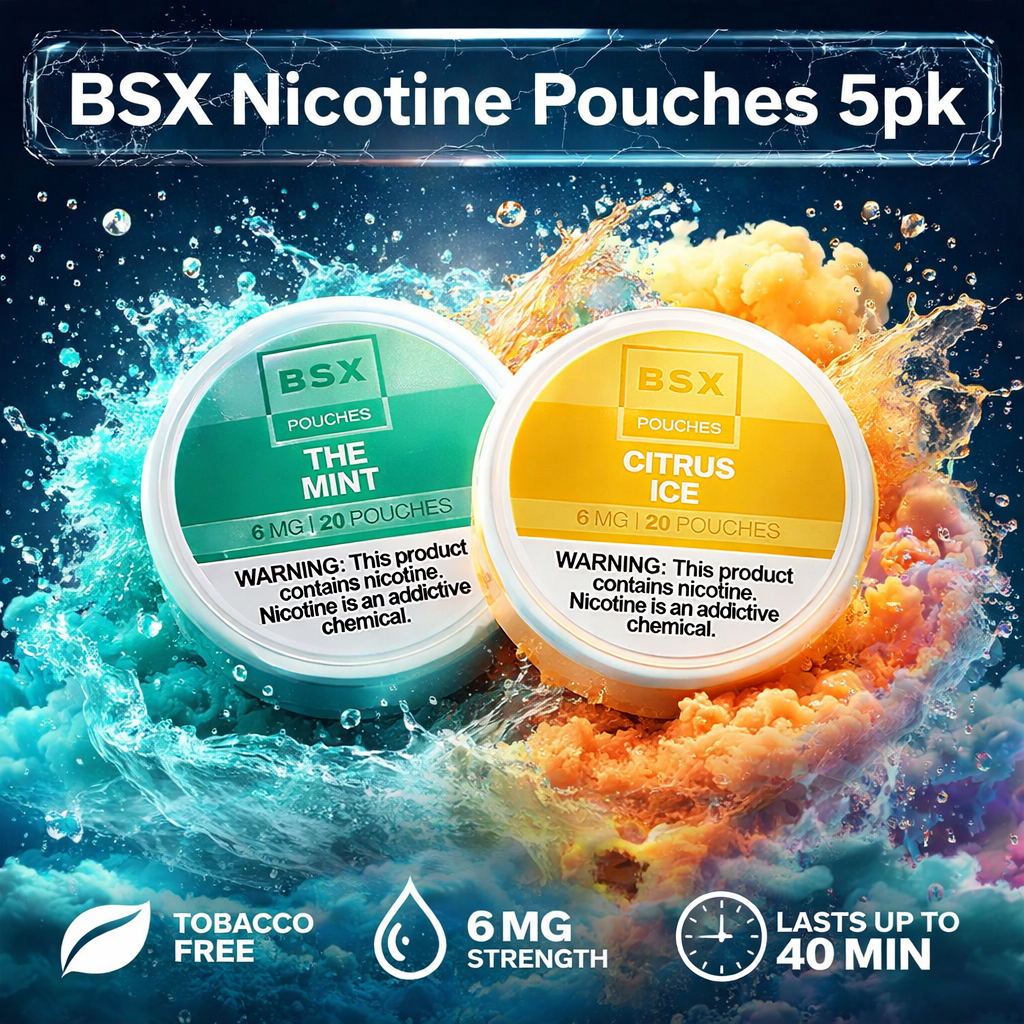 BSX Nicotine Pouches 5pk