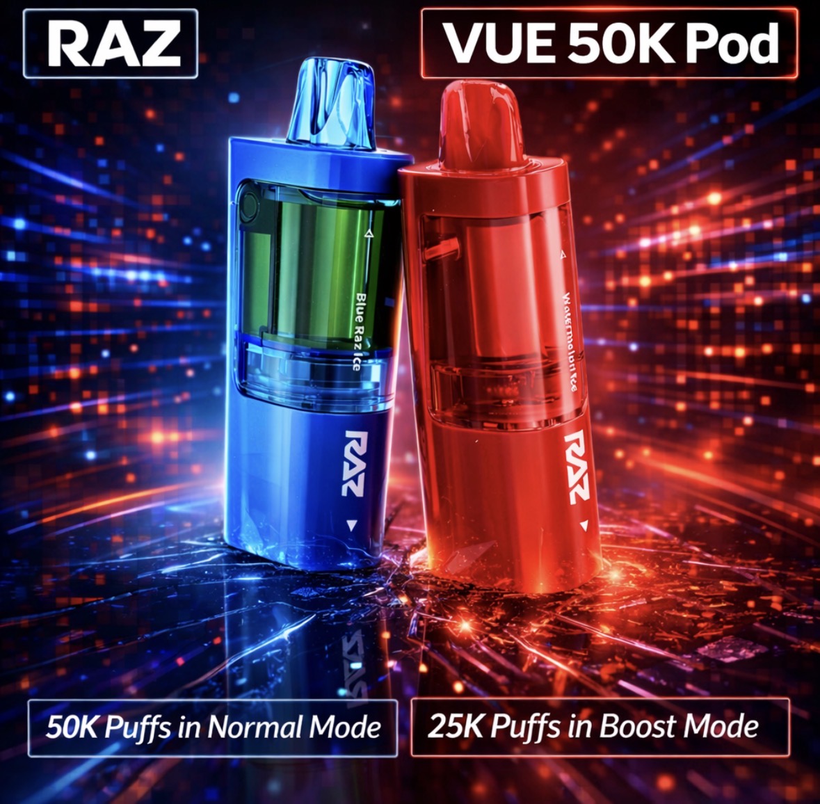 RAZ VUE 50K Pod