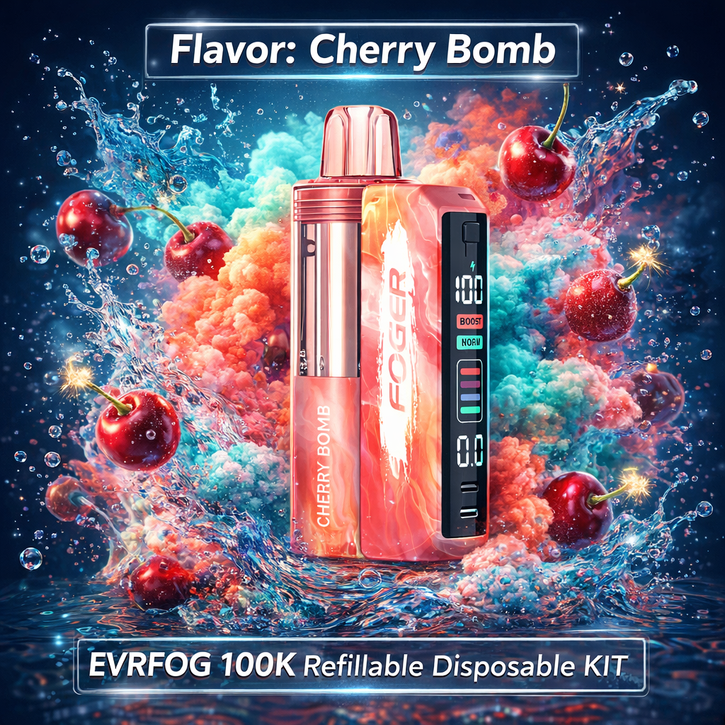 EVRFOG 100K Refillable Disposable KIT