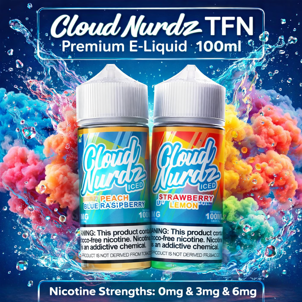 Cloud Nurdz TFN Premium E-Liquid 100ml