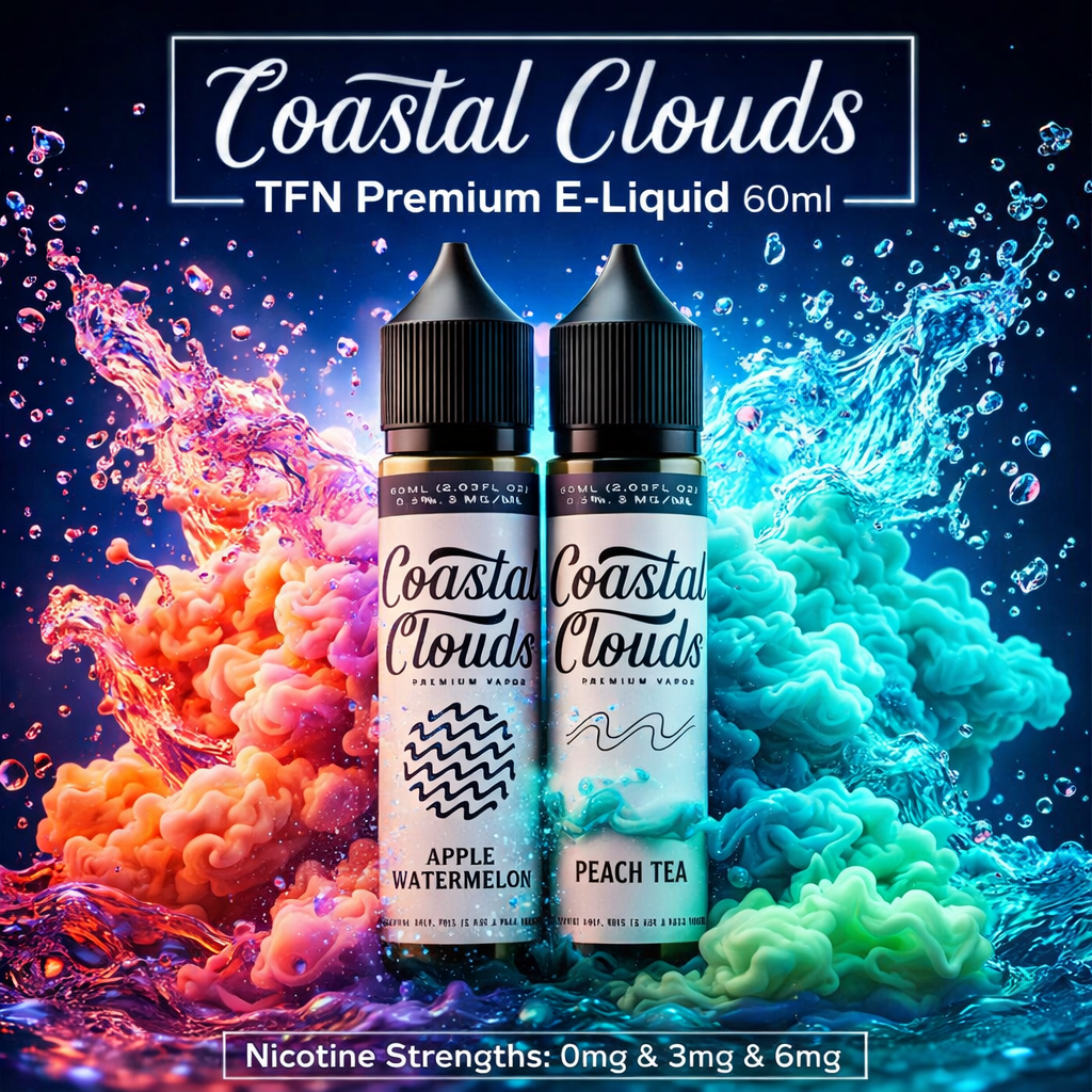 Coastal Clouds TFN Premium E-Liquid 60ml