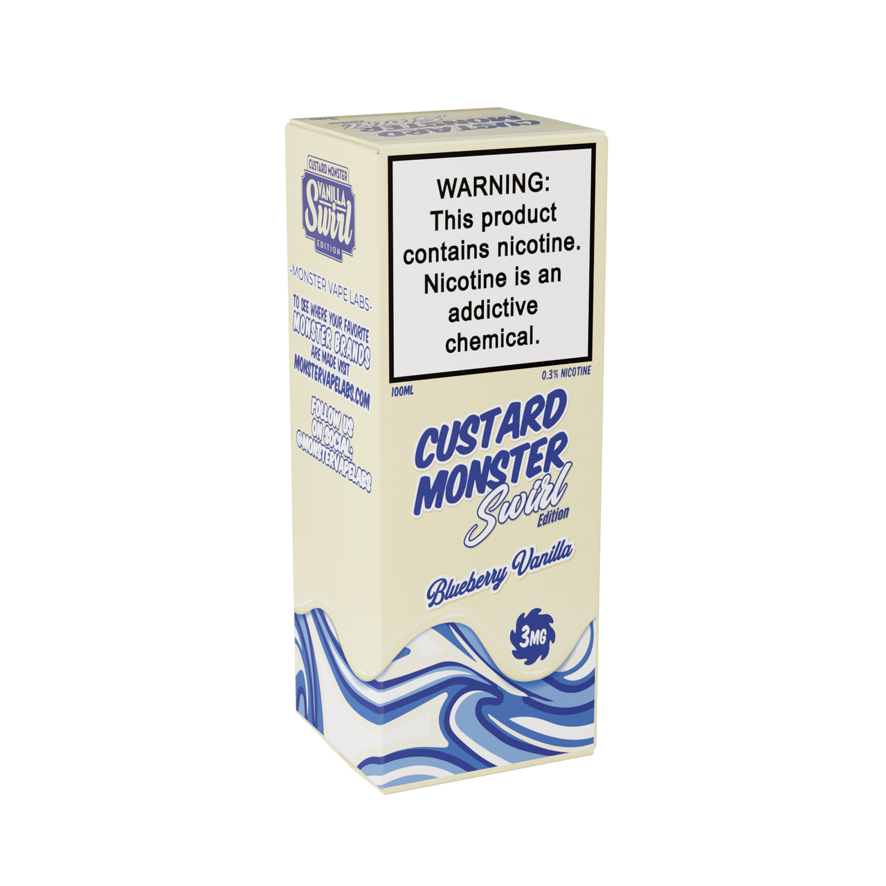 Custard Monster Swirl Premium E-Liquid 100ml