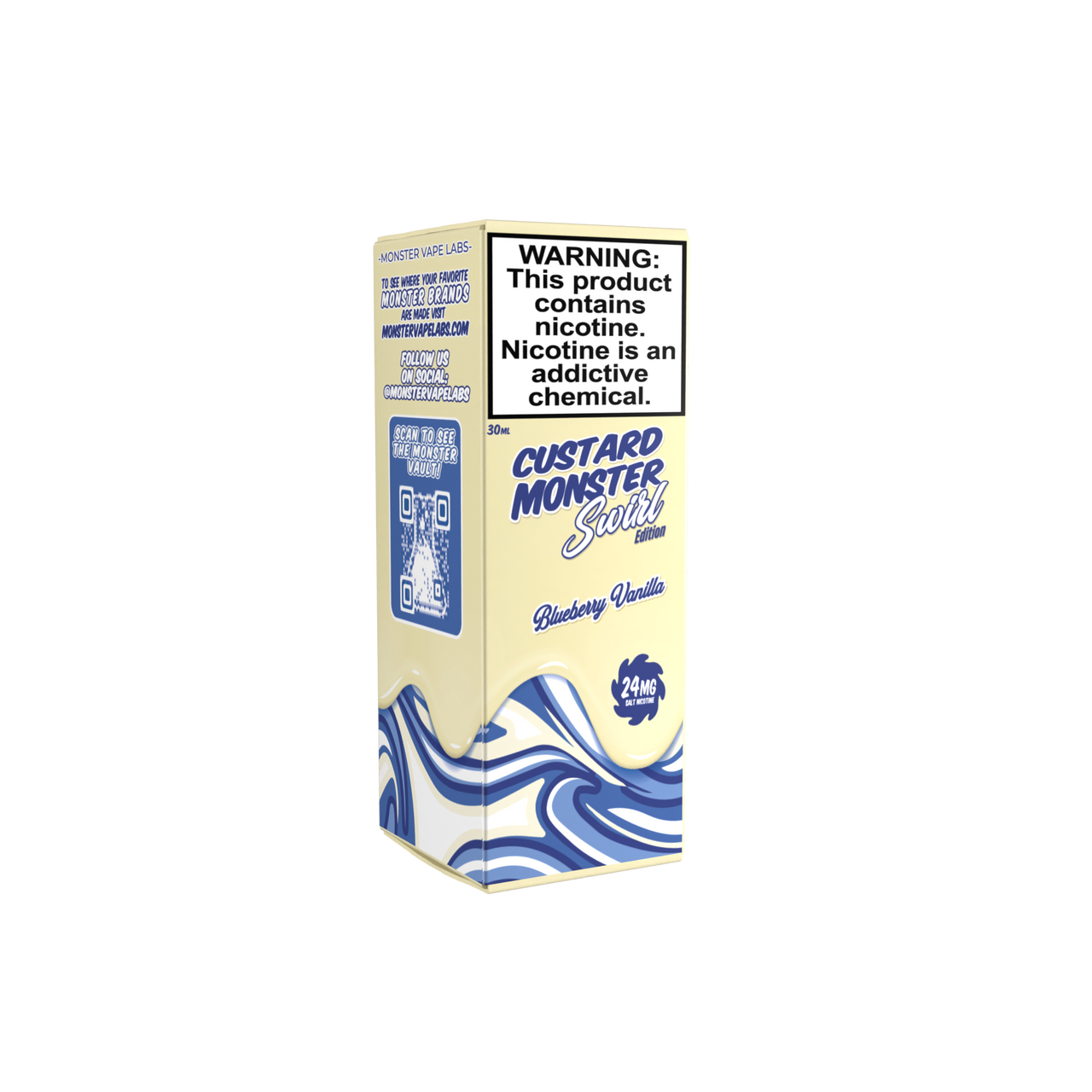 Custard Monster Swirl Edition Salt Nic Premium E-Liquid 30ml