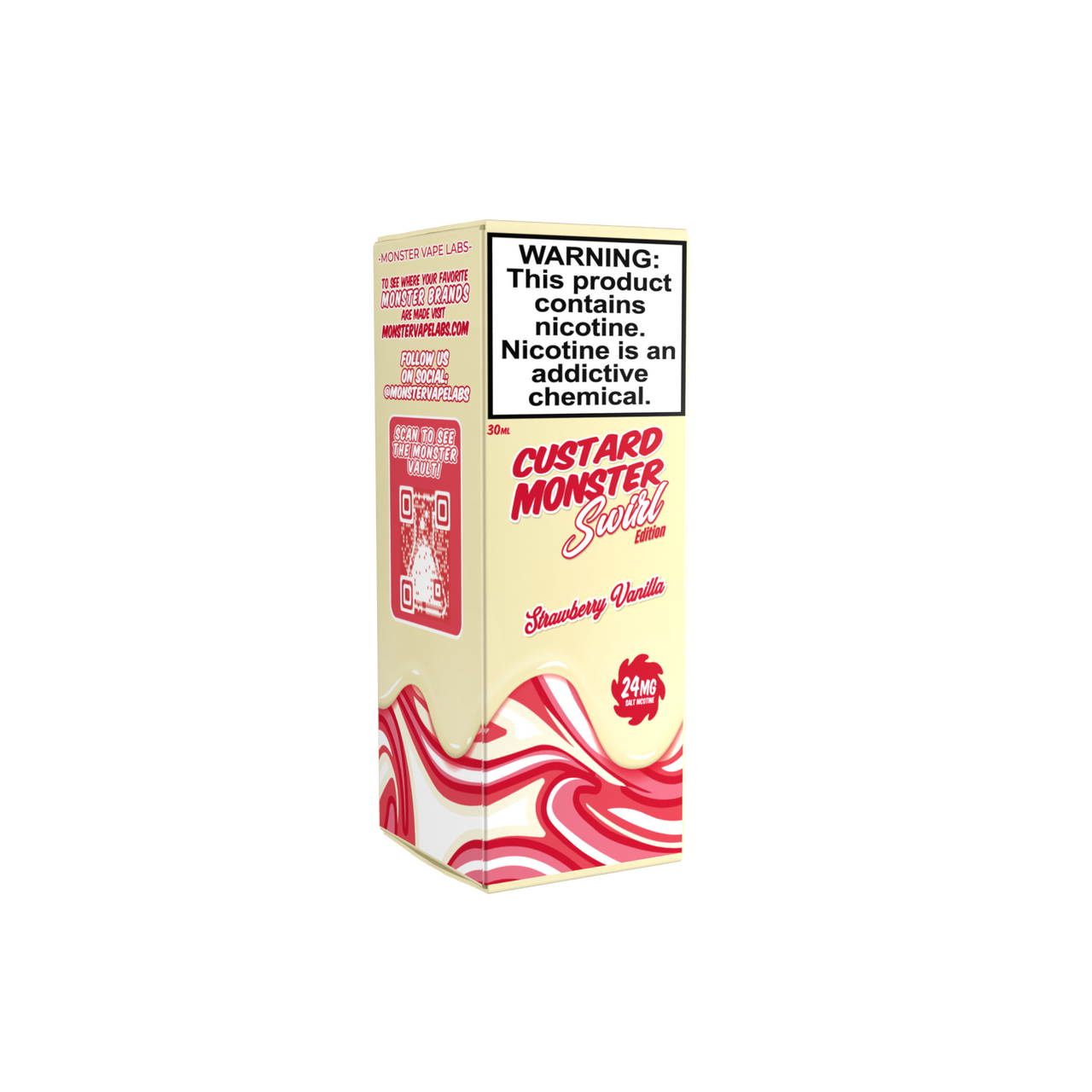 Custard Monster Swirl Edition Salt Nic Premium E-Liquid 30ml