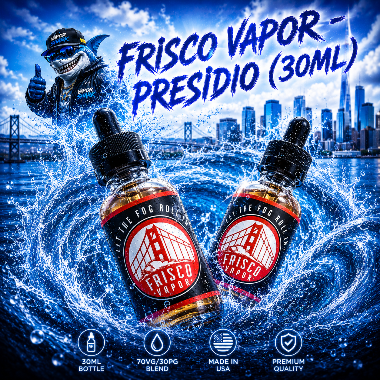 Frisco Vapor - Presidio (30ML)