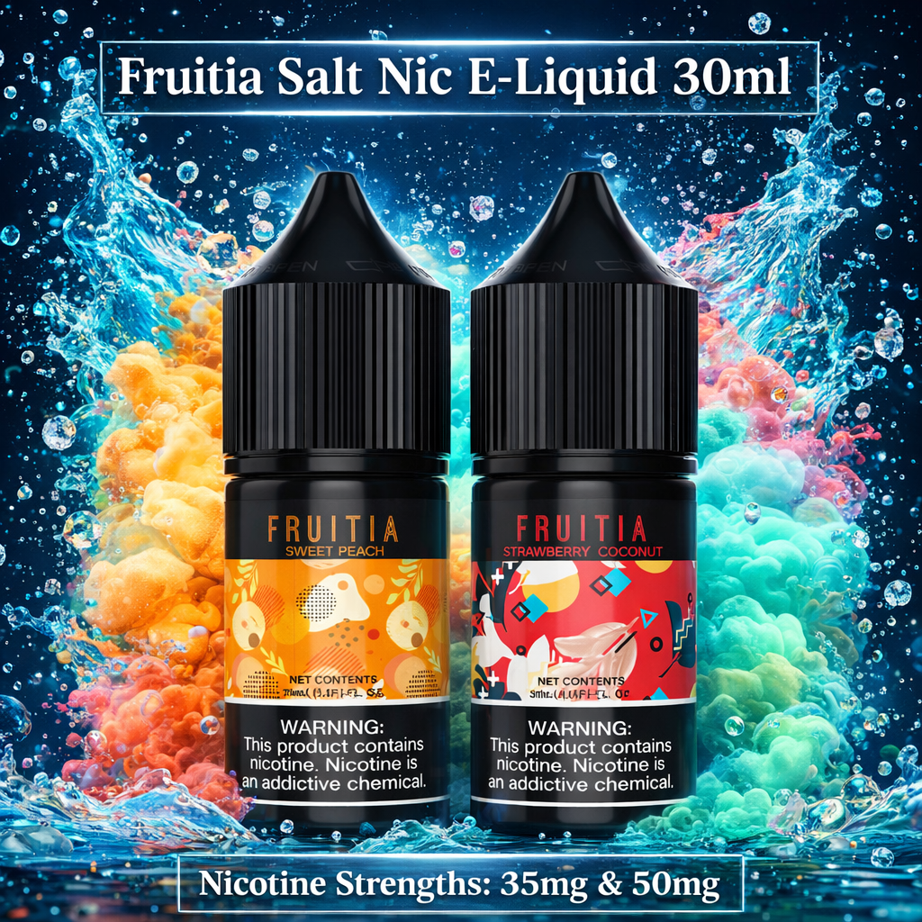 Fruitia Salt Nic E-Liquid 30ml