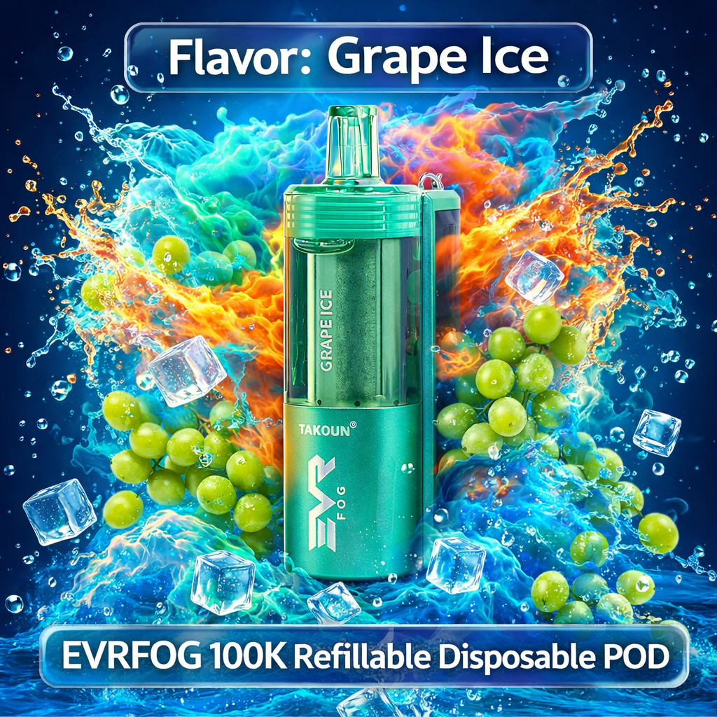 EVRFOG 100K Refillable Disposable POD