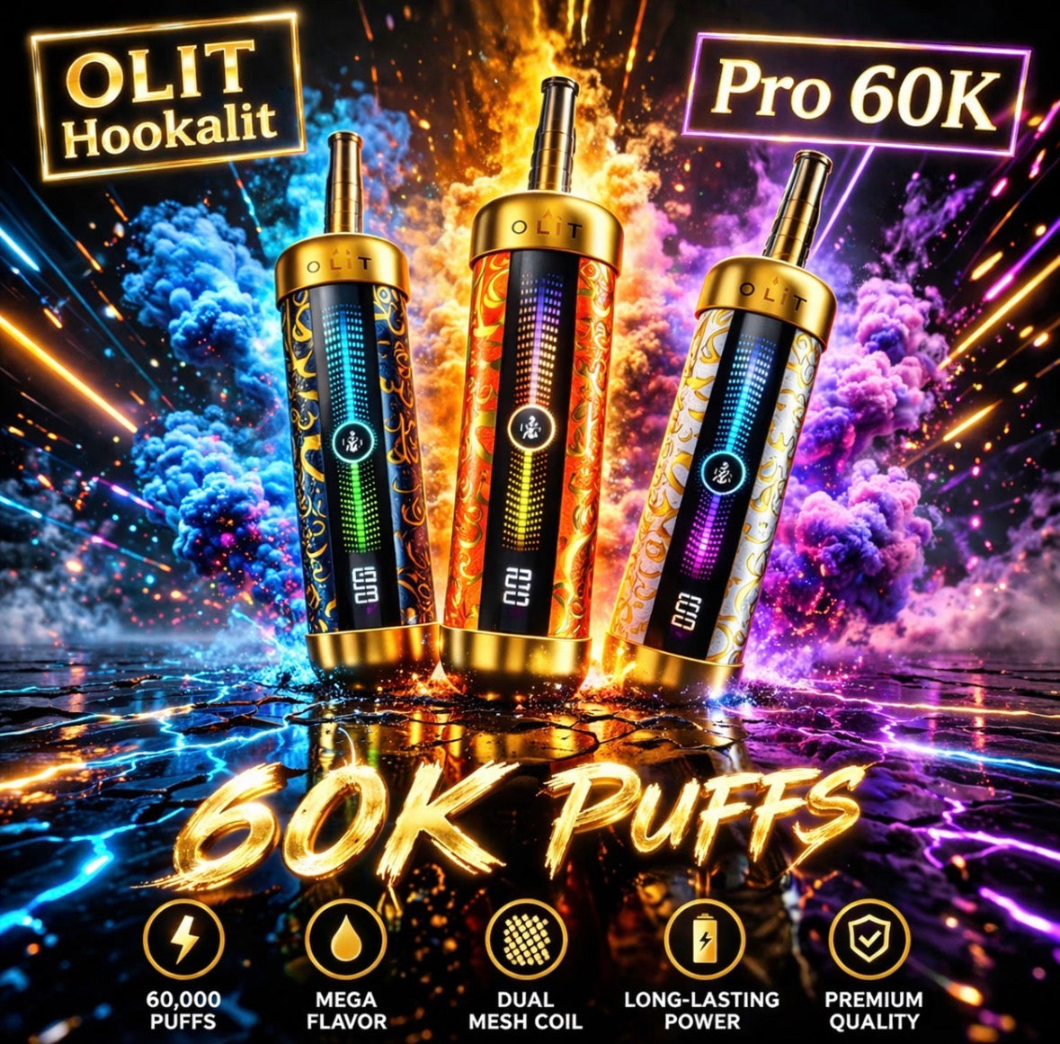 OLIT Hookalit Pro 60K