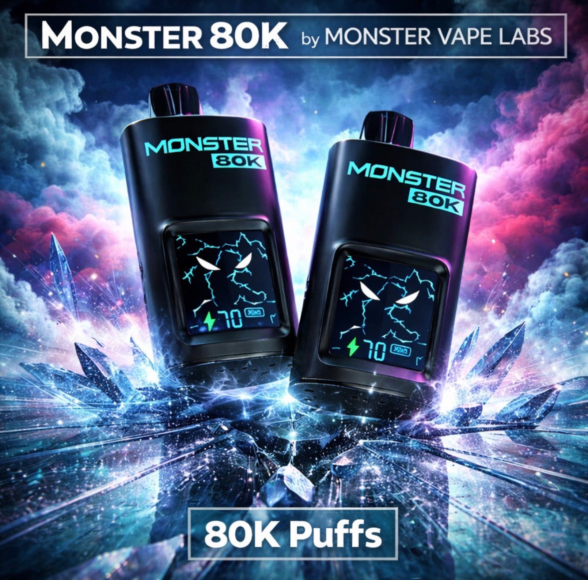 Monster 80K Refillable Disposable