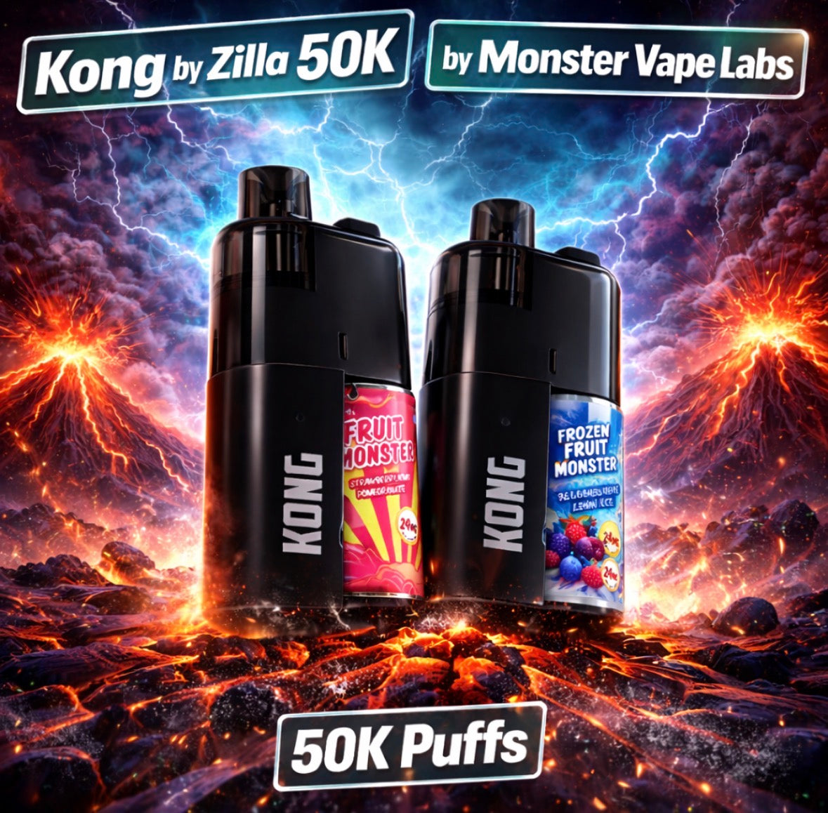 Kong by Zilla x Monster Vape Labs 50K