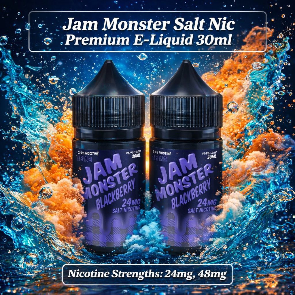 Jam Monster Salt Nic Premium E-Liquid 30ml