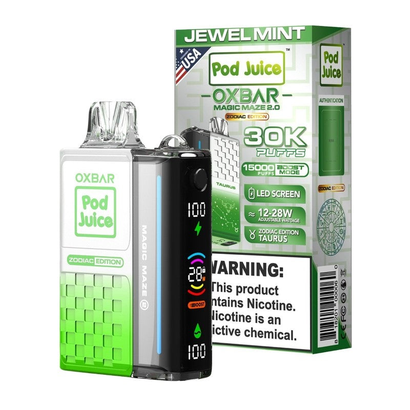 OXBAR x Pod Juice 30K Magic Maze 2