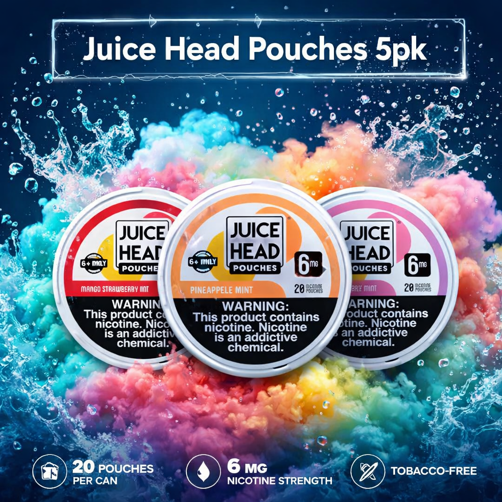 Juice Head Pouches 5pk PRE-PRICED (MSRP $1.99)