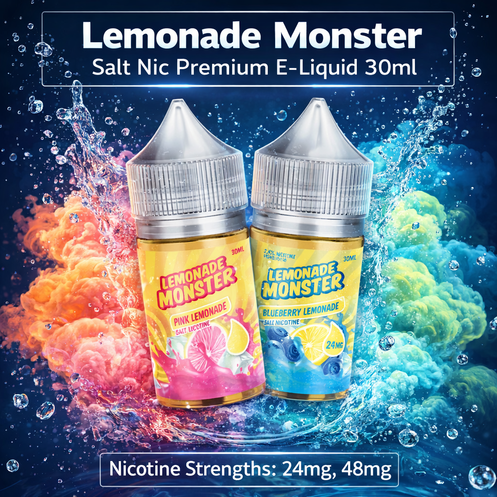 Lemonade Monster Salt Nic Premium E-Liquid 30ml