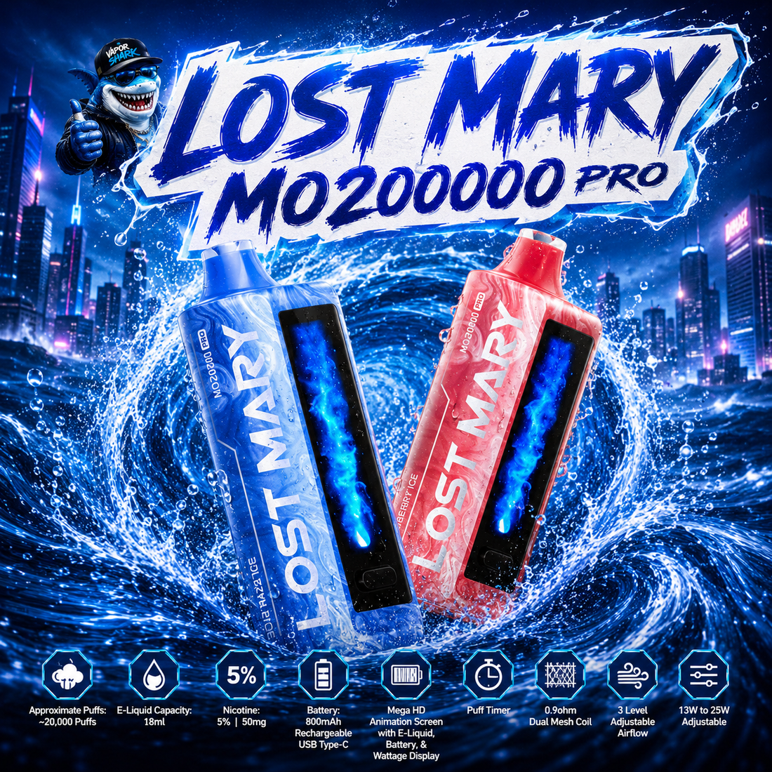 Load image into Gallery viewer, Lost Mary MO20000 PRO
