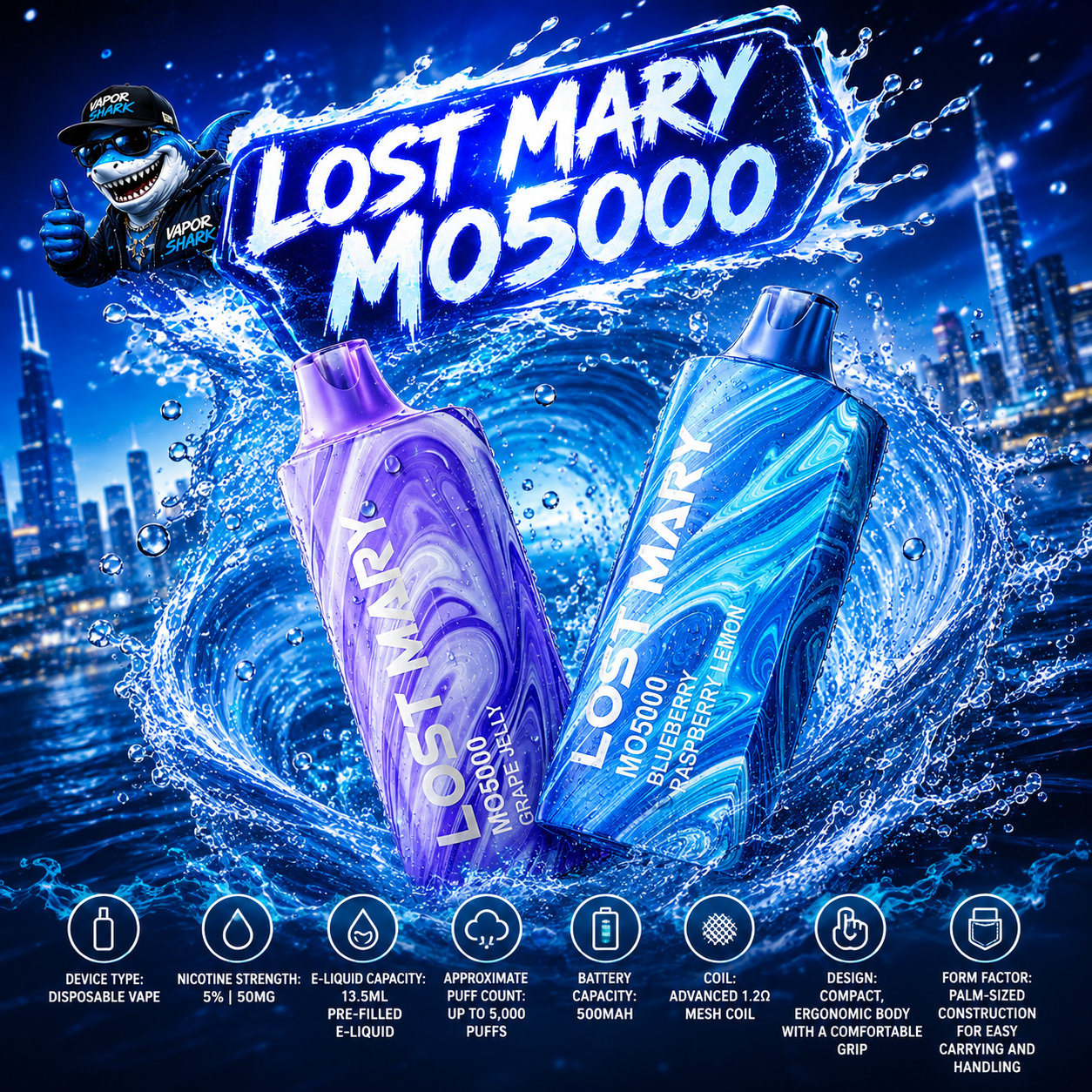 Lost Mary MO5000