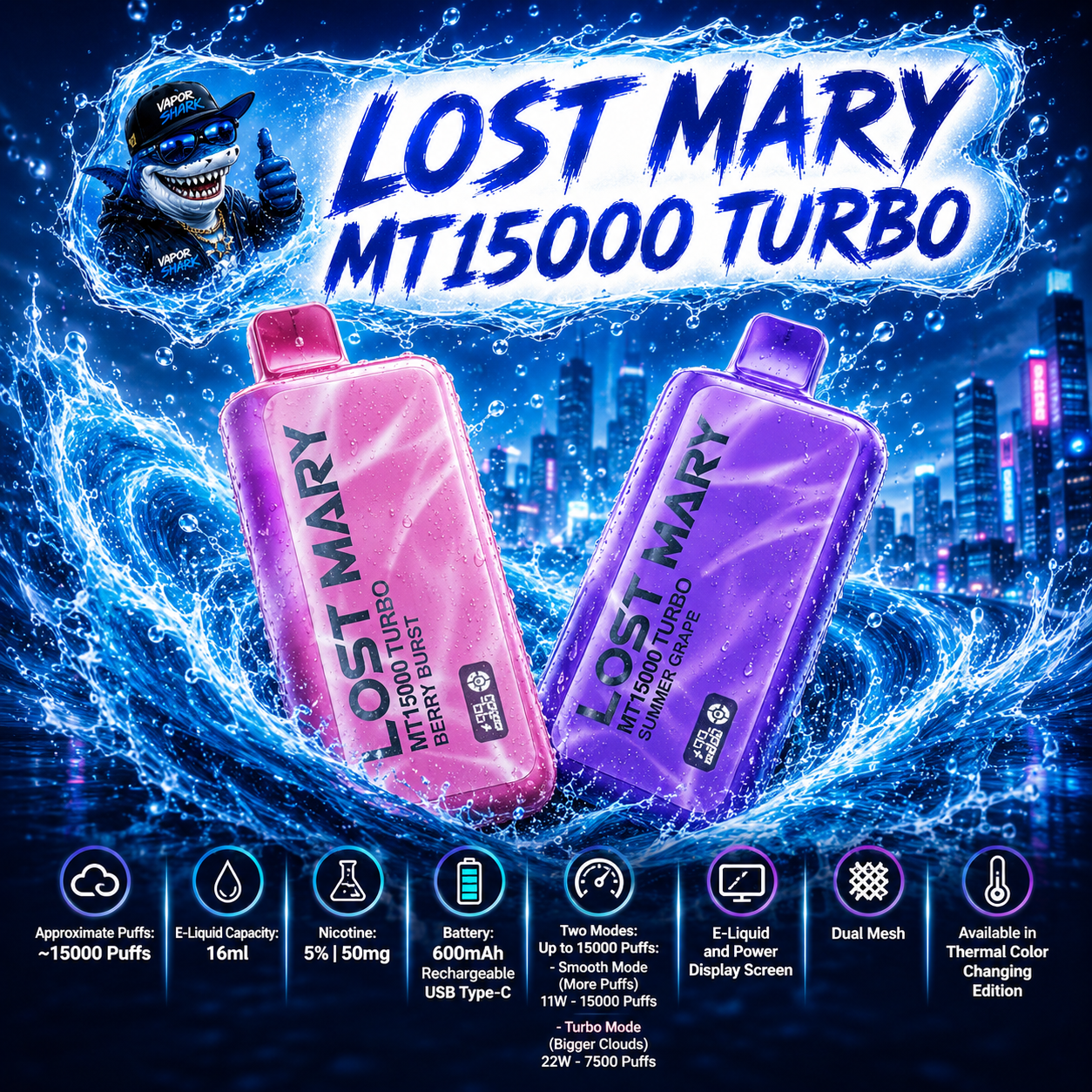 Lost Mary MT15000 Turbo