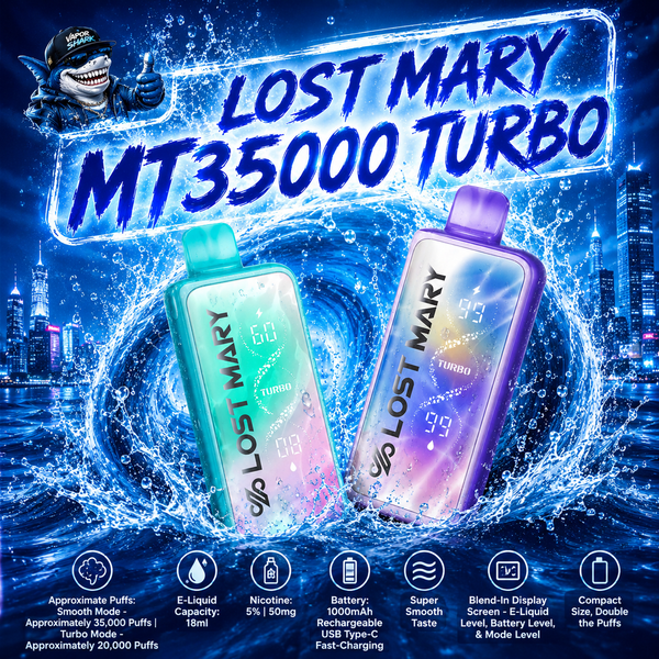 Lost Mary MT35000 Turbo - Disposable Vapes