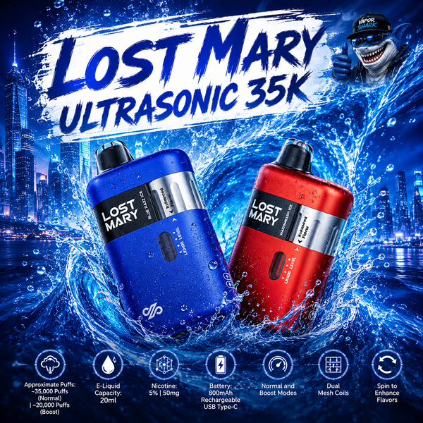 Lost Mary ULTRASONIC 35K - Disposable Vapes