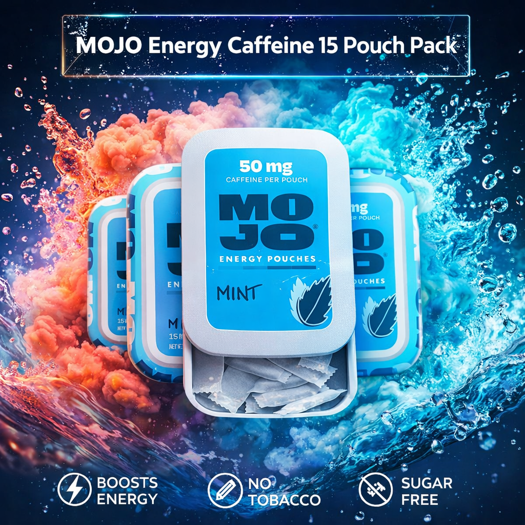 MOJO Energy Caffeine 15 Pouch Pack