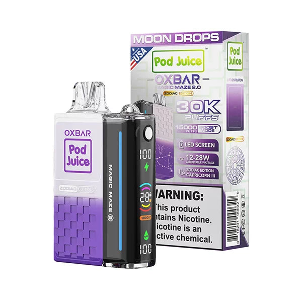OXBAR x Pod Juice 30K Magic Maze 2