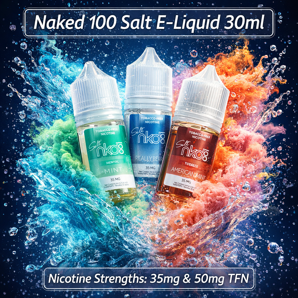 Naked 100 SALT Premium E-Liquid 30ml