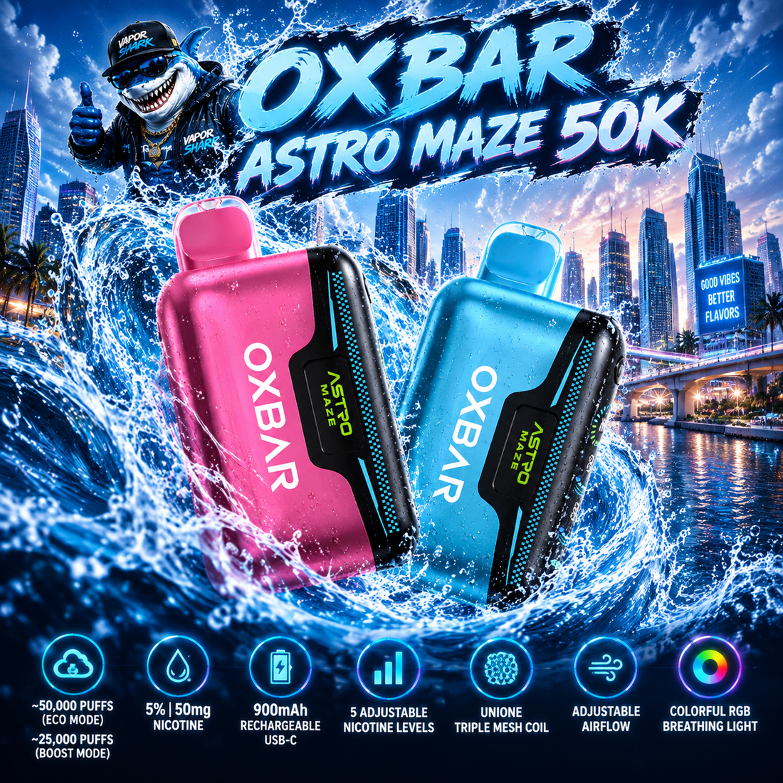 Load image into Gallery viewer, OXBAR Astro Maze 50K
