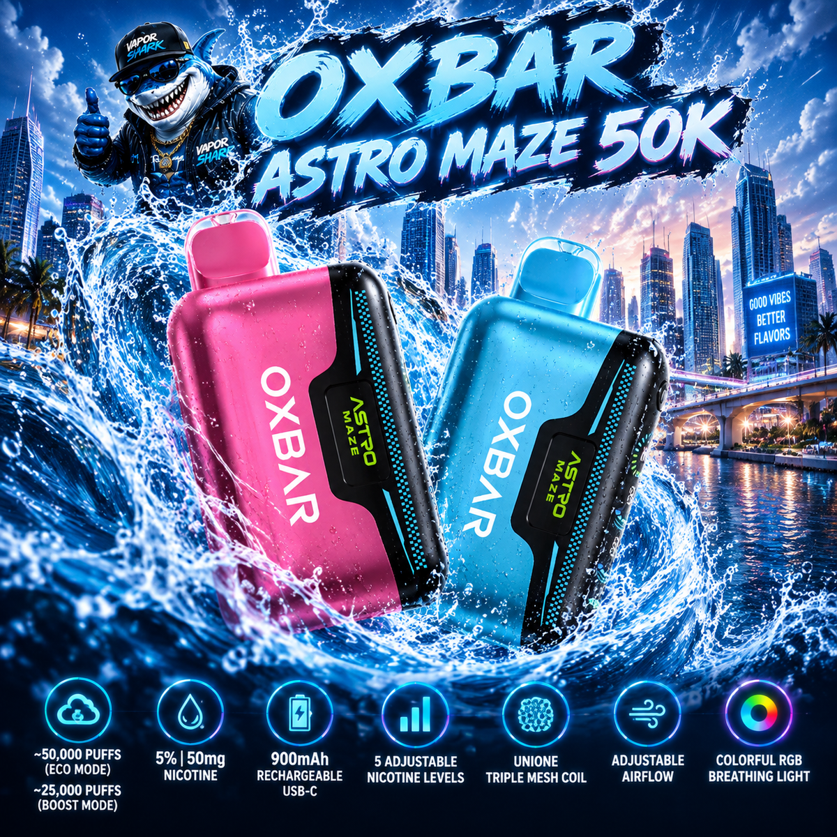 OXBAR Astro Maze 50K