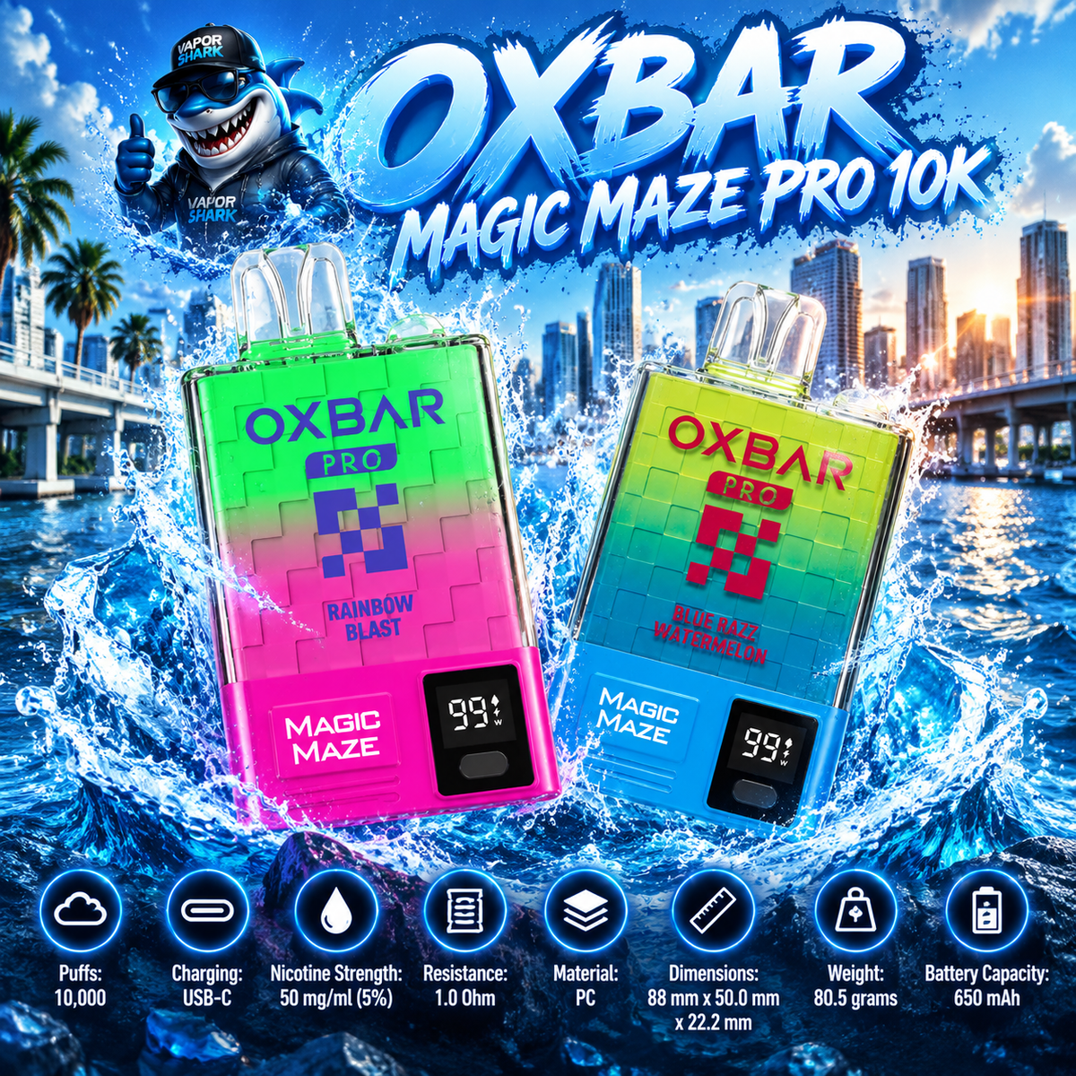 OXBAR Magic Maze Pro 10K