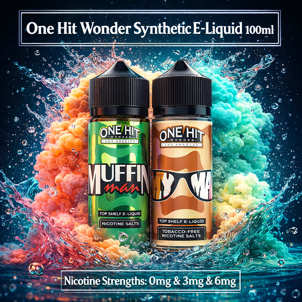 One Hit Wonder Synthetic E-Liquid 100ml