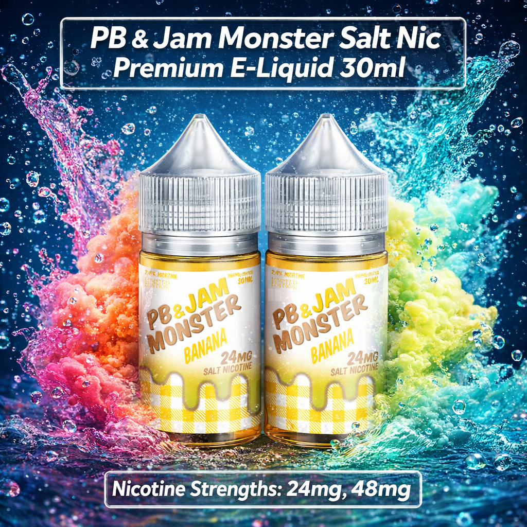 PB & Jam Monster Salt Nic Premium E-Liquid 30ml