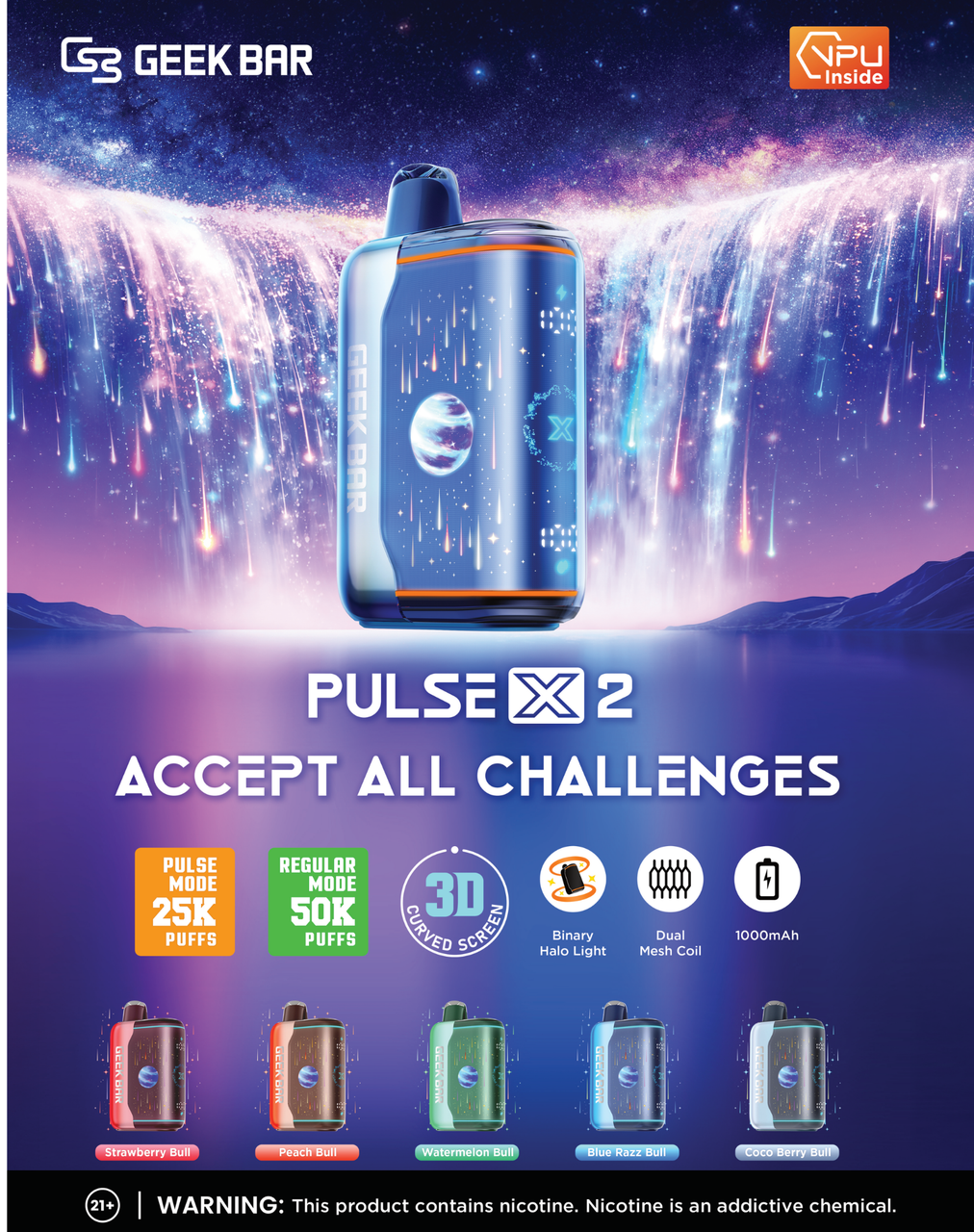 Geek Bar Pulse X 2 50K