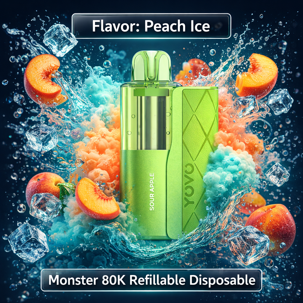 Monster 80K Refillable Disposable