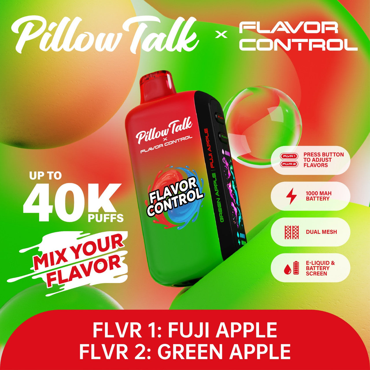 Pillow Talk FC40000 Flavor Control TEXAS COMPLIANT