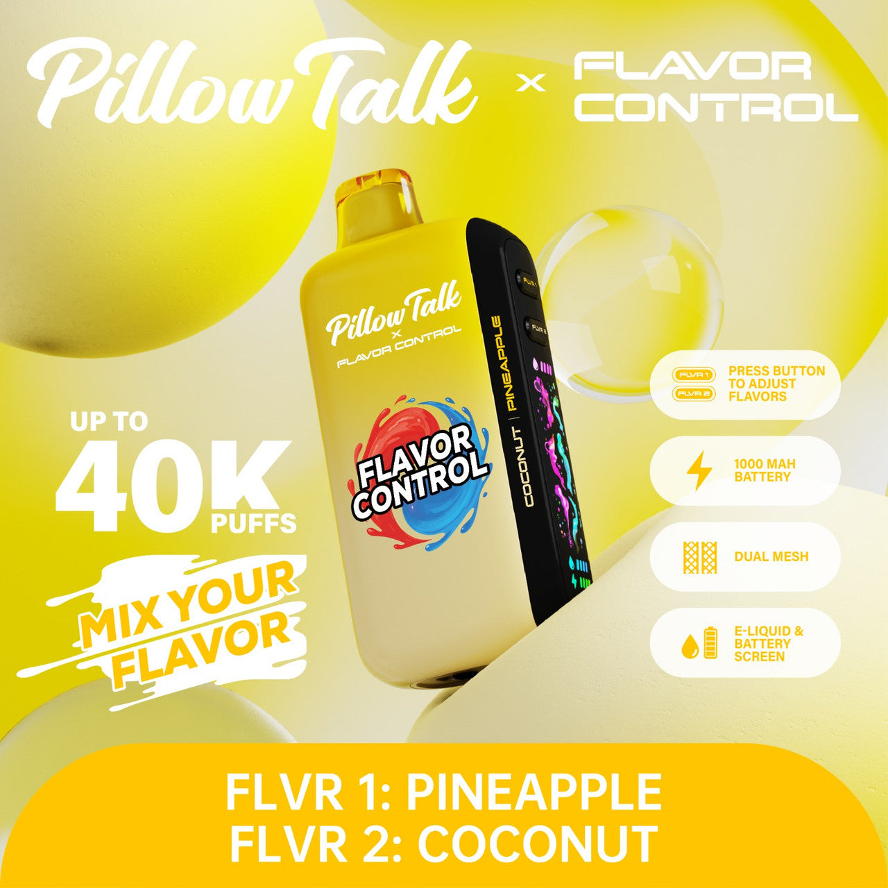 Pillow Talk FC40000 Flavor Control