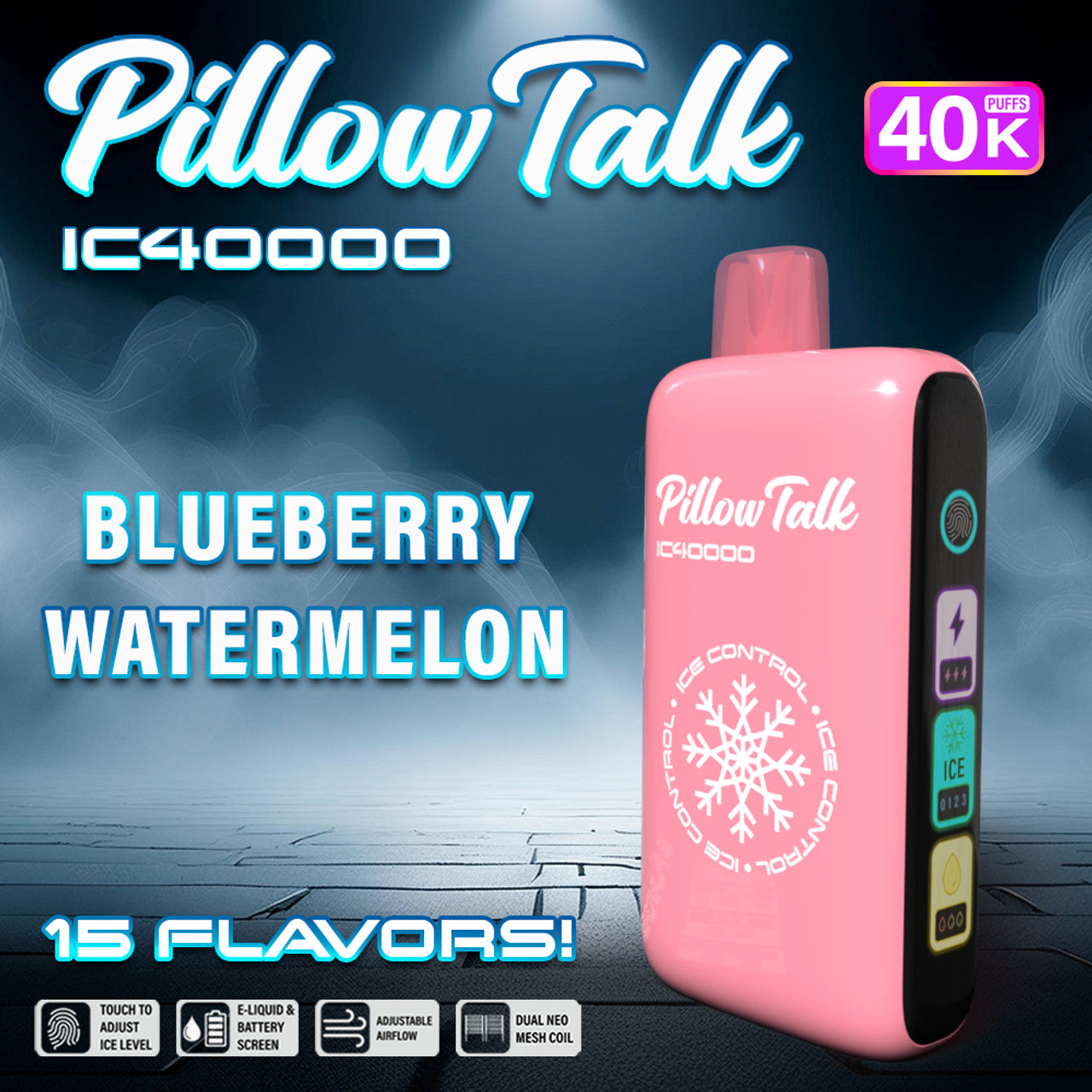 Pillow Talk IC40000 Ice Control TEXAS COMPLIANT
