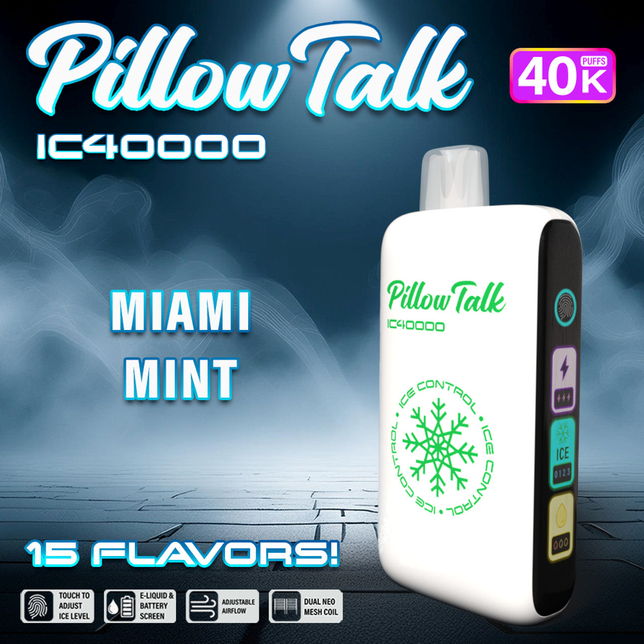 Pillow Talk IC40000 Ice Control TEXAS COMPLIANT