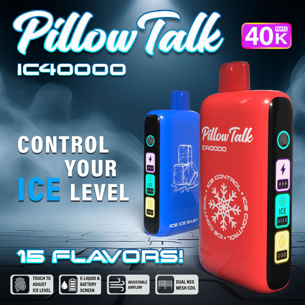 Pillow Talk IC40000 Ice Control TEXAS COMPLIANT