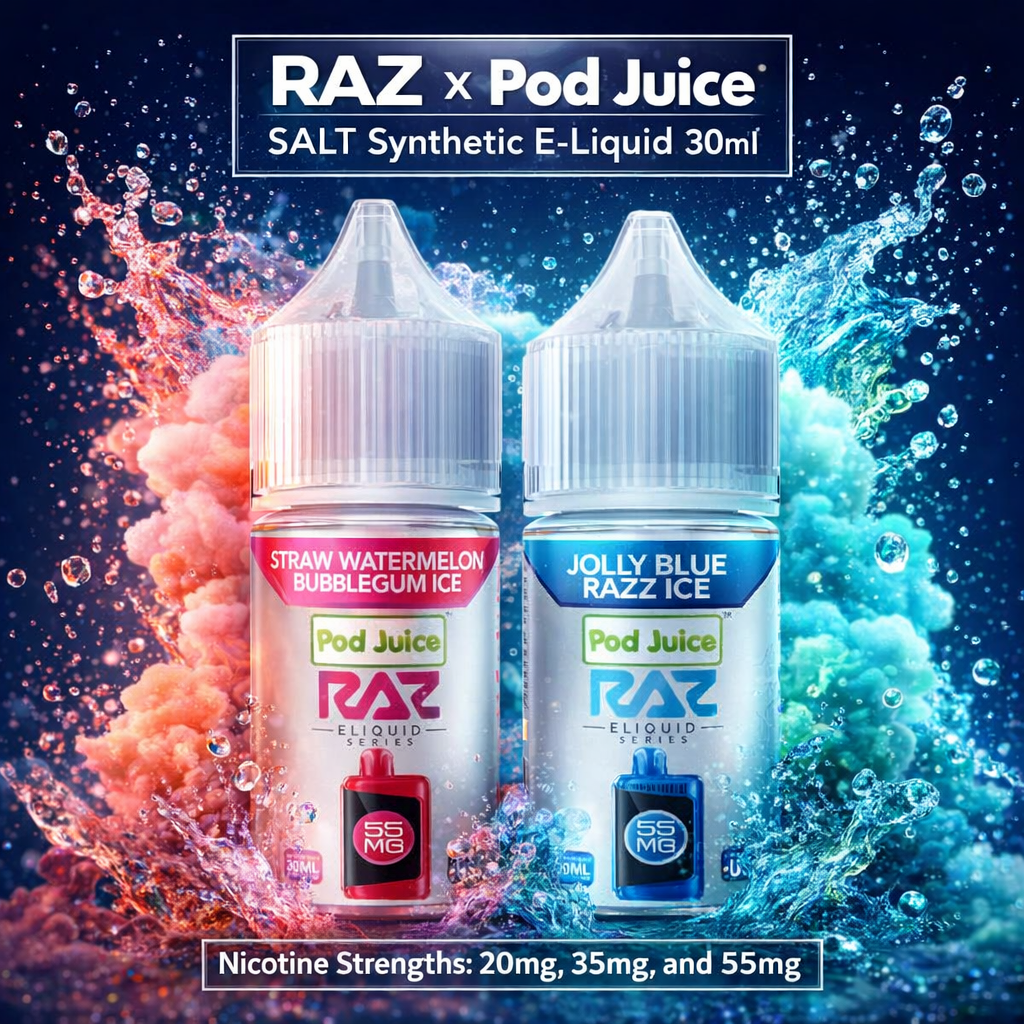 RAZ x Pod Juice SALT Synthetic E-Liquid 30ml