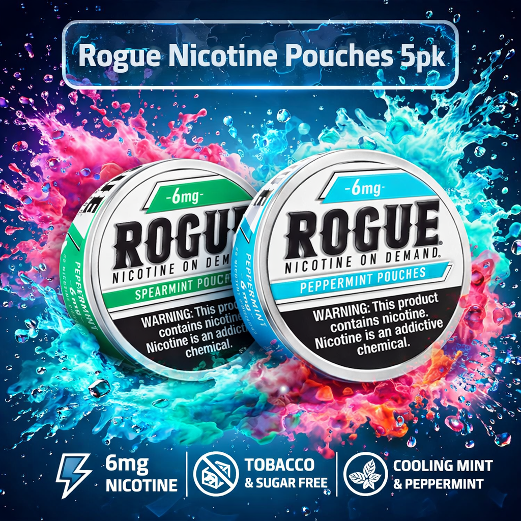 Rogue Nicotine Pouches 5pk